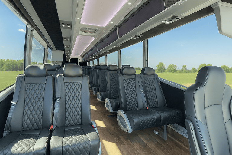 coach bus in Sioux City